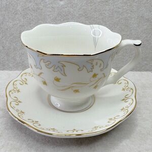 Disney X Lenox Beauty & The Beast Chip Teacup & saucer Set Showcase Collection